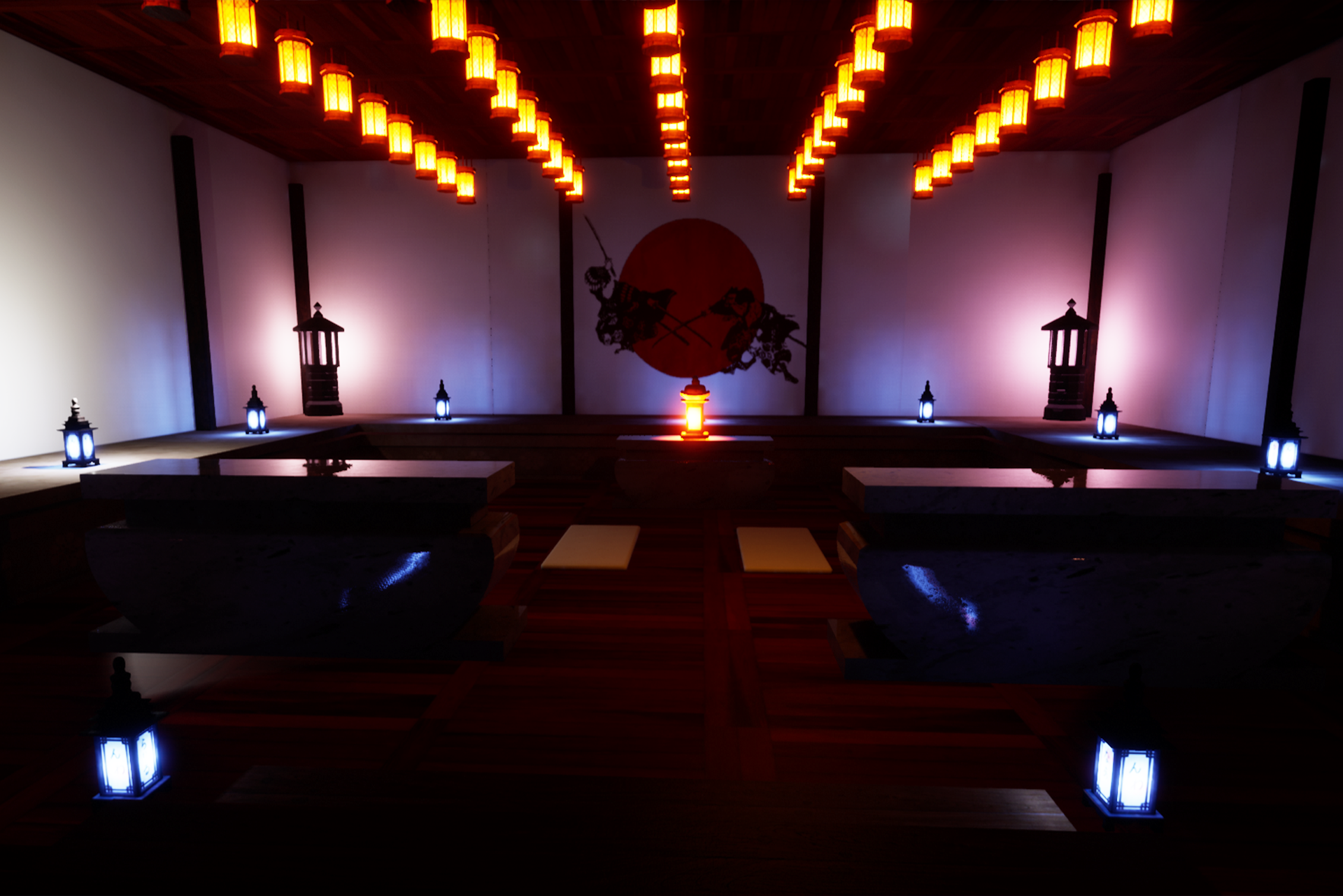 Zone de gameplay Seishin et blockout